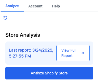 Run Your Analysis